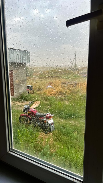Free Motorcycle Rain photo and picture