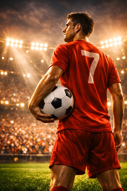 Free Soccer Football Player illustration and picture