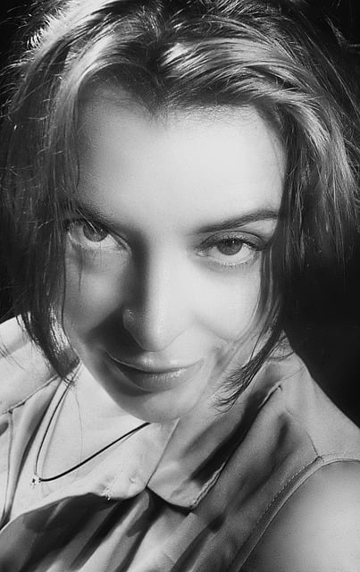 Free Woman Monochrome photo and picture