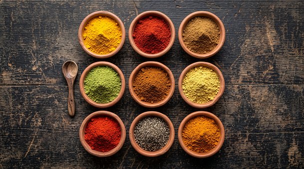 Free Spices Colorful photo and picture