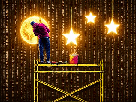 Free Worker Scaffolding illustration and picture