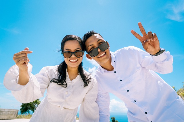 Personas, Sonrisa, Sol, Cielo, Amigos