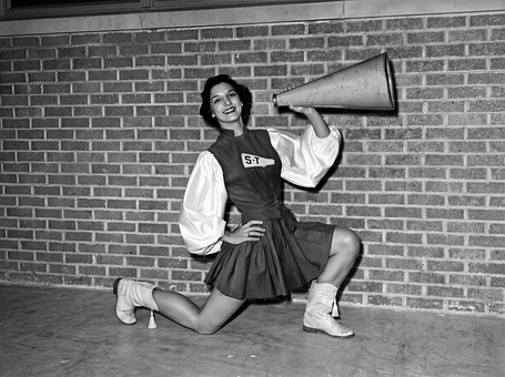 Free Cheerleader Vintage photo and picture