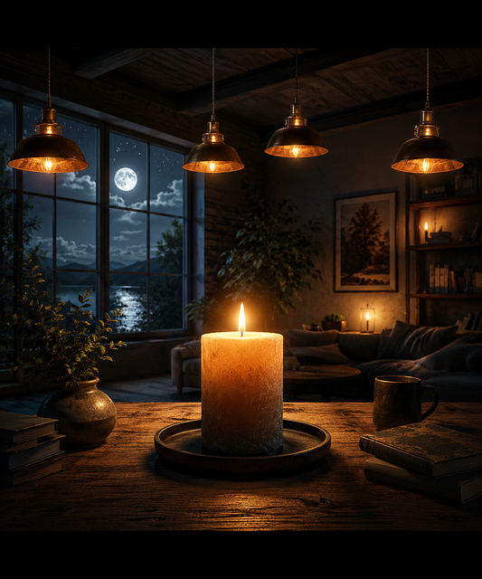Free Candle Lantern illustration and picture