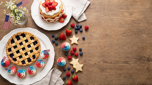 Free Pie Strawberry illustration and picture