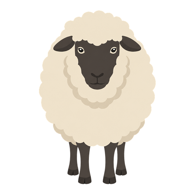 Free sheep lamb agriculture illustration