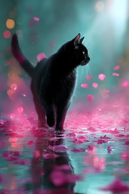 Free cat nature animal illustration