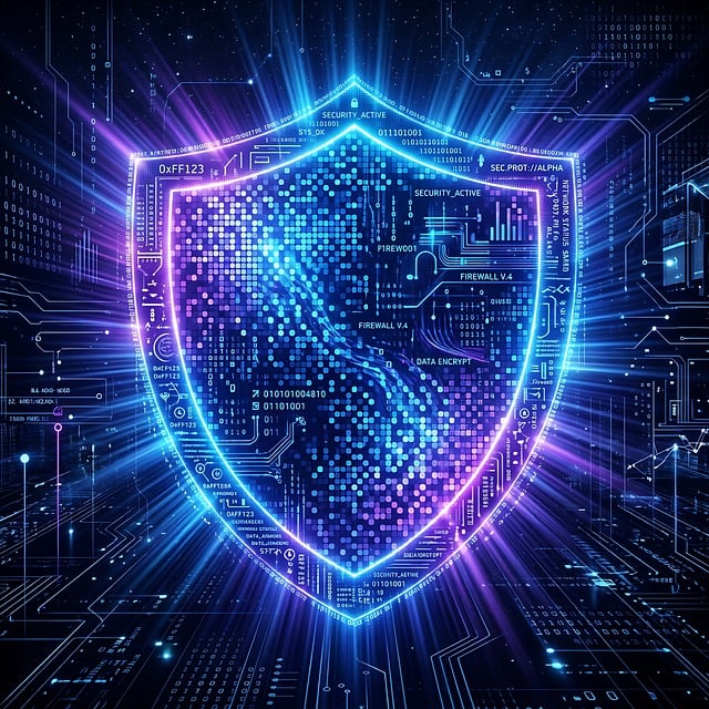 Free cybersecurity digital protection illustration