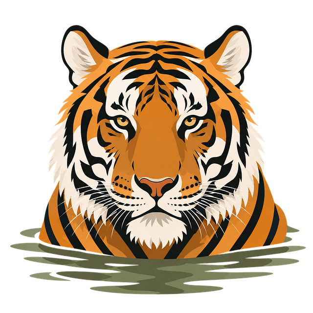 Free tiger tiger face big cat vector