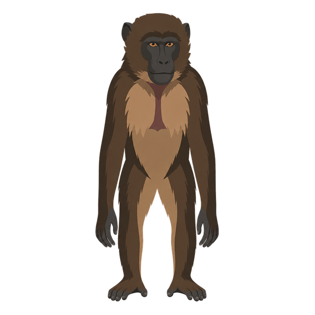 Free monkey primate mammal vector