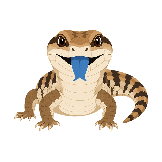 Free blue tongued skink lizard animal vector