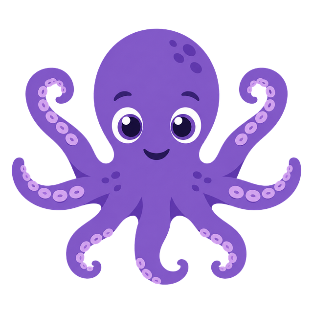 Download free HD stock image of Octopus Purple Octopus Free octopus purple octopus octopus mascot illustration