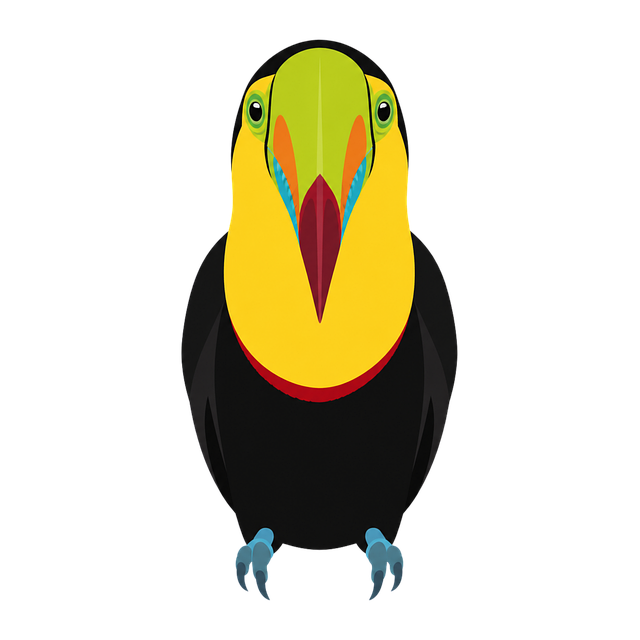 Free toucan wildlife tropical bird vector