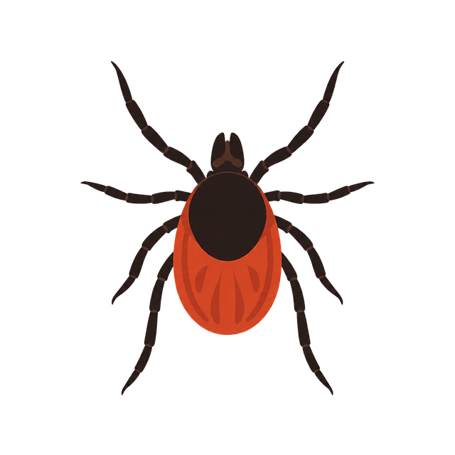 Free tick parasite arthropod vector