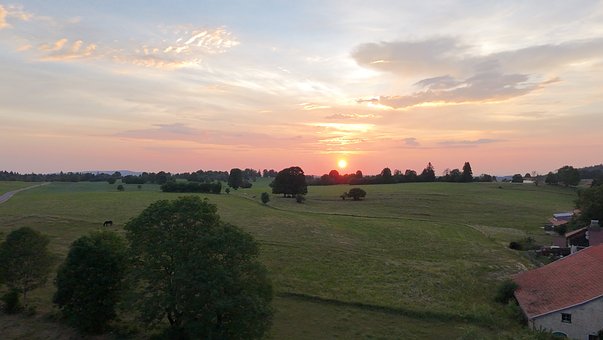 Free Sunset Landscape Photography photo and picture