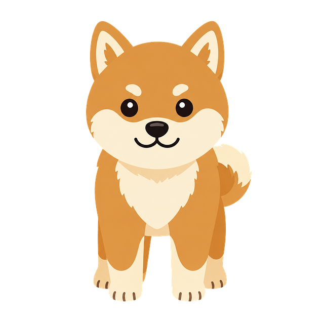 Free shiba inu shiba puppy cute puppy vector