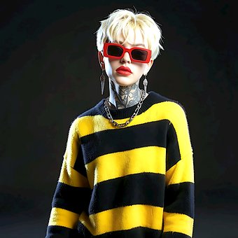 Free Girl Blonde illustration and picture