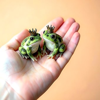Free Frogs Crown illustration and picture