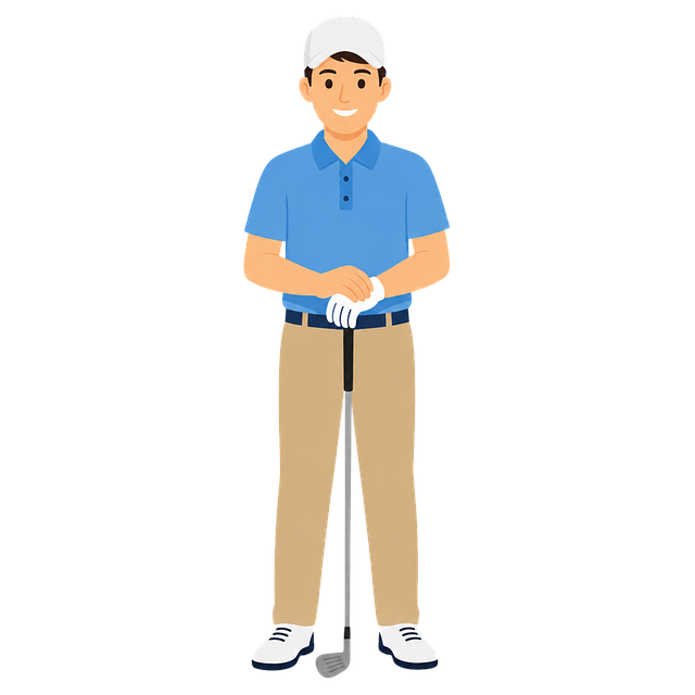 Free golfer golf cartoon vector