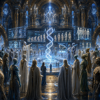 Free Dna Genetics illustration and picture