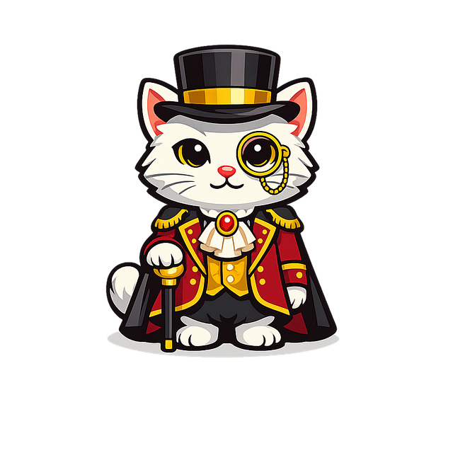 Kat, Aristokratisk, Sød, Kostume, Hat