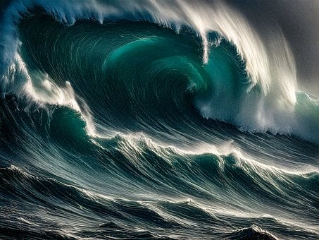 Free Wave Storm photo and picture
