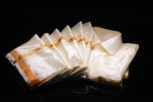 Dhoti, Košile, Hedvábí, Tradiční