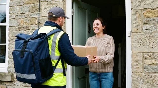 Kurér, Levering, Forsendelse, Pakke