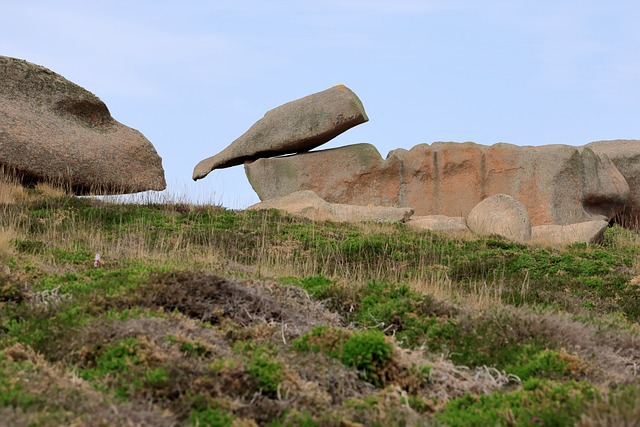Acantilados, Granito, Roca, Bretaña