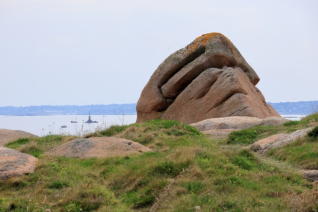 Acantilado, Mar, Costa, Bretaña