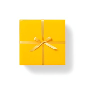 Free Gift Yellow photo and picture
