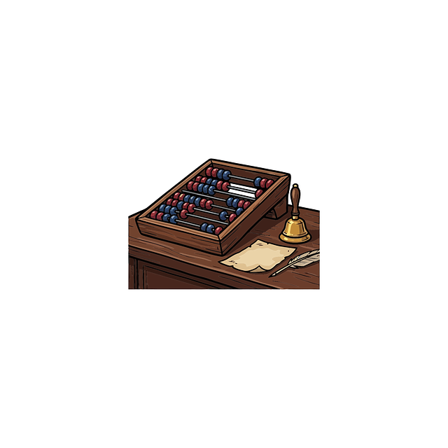 Free abacus mathematics wooden illustration
