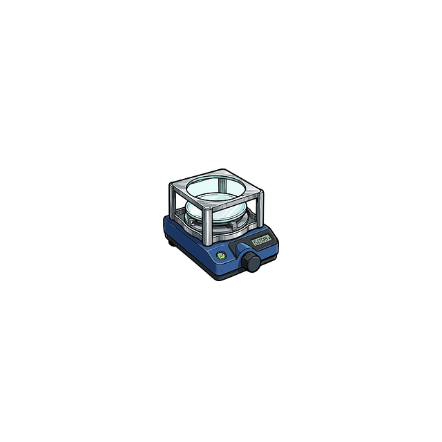 Free scientific scale electronic scale laboratory equipment illustration