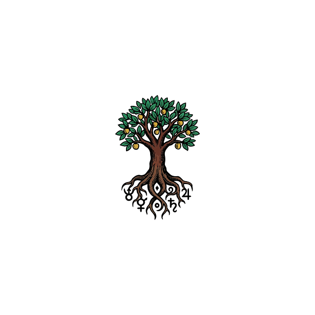 Free Tree Illustrated vector and picture