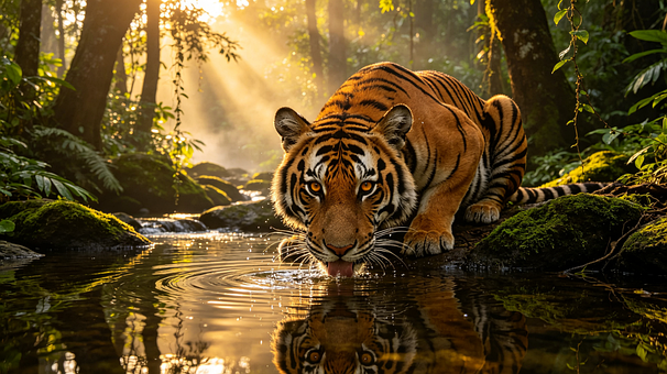 Free Bengal Tiger Wildlife photo and picture