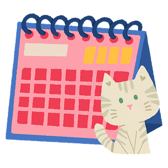Free Calendar Cat photo and picture