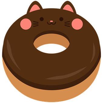 Free Donut Chocolate Glaze photo and picture