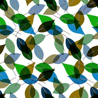 Mønster, Blade, Efterår, Natur, Farverig