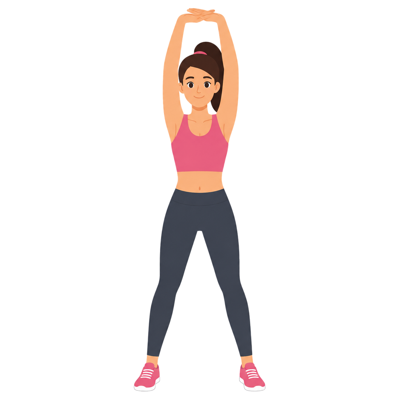 Free exercise woman fitness vector