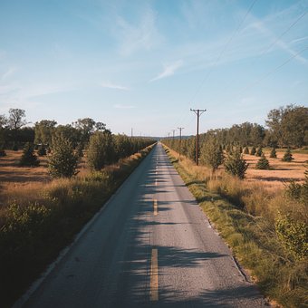 Free Rural Road Asphalt Road photo and picture