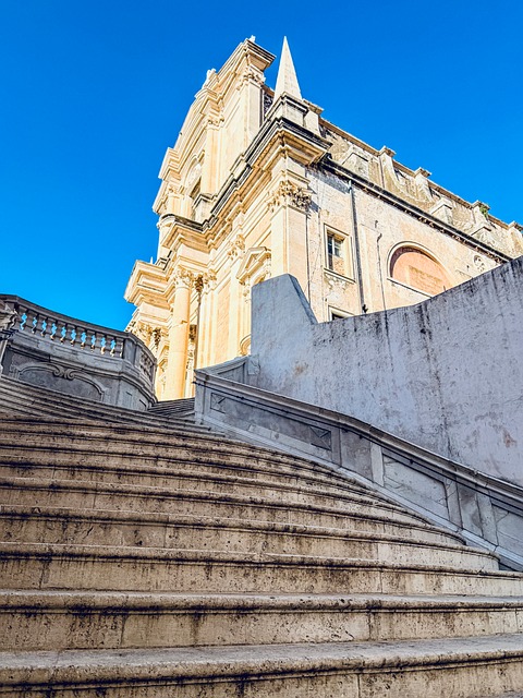 Architektur, Treppe, Kathedrale, Barock