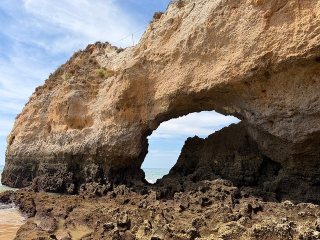 Free Beach Rock photo and picture