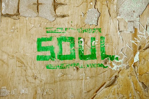 Graffiti, Zeď, Zelený, Nápis, Duše