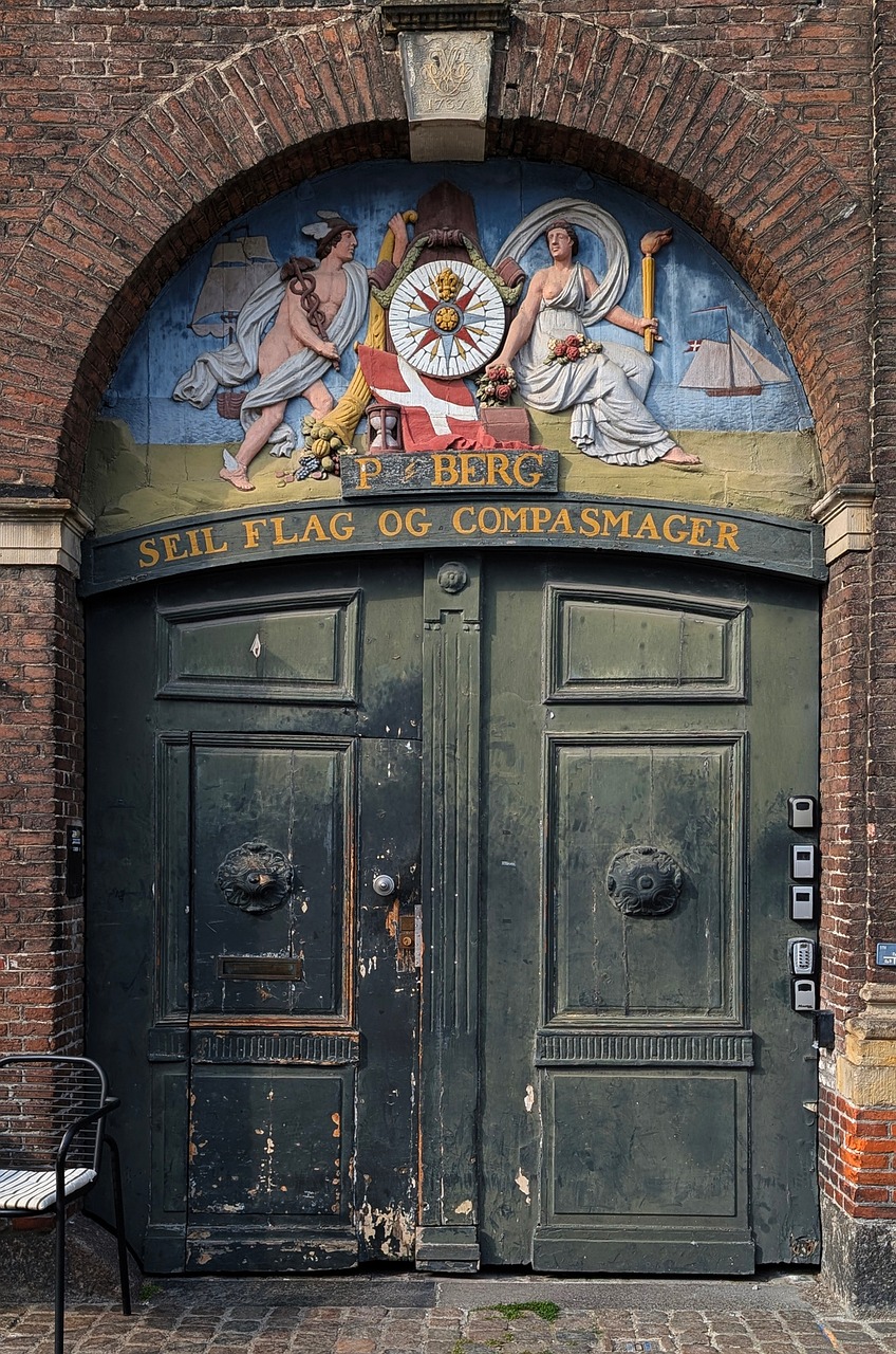 Download free HD stock image of Old Door Copenhagen Free Old Door Copenhagen photo and picture