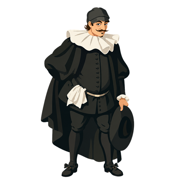 Free il dottore balanzone commedia dell'arte carnival vector