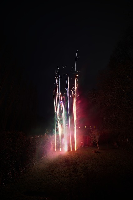 Free Fireworks Smoke photo and picture