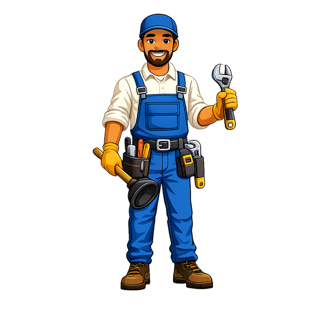 Free plumber worker maintenance vector