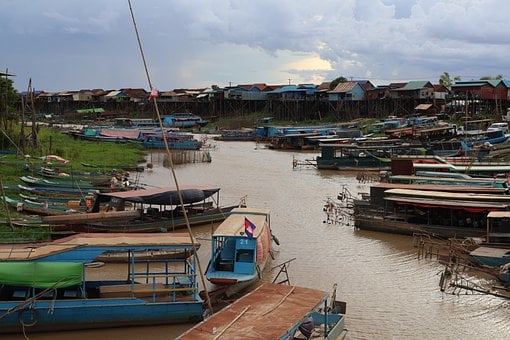 Free Floating Village River photo and picture