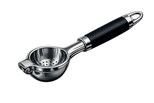 Free tool stainless steel citrus juicer illustration