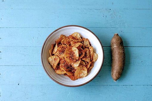 Maniokchips, Maniok, Snack, Chips